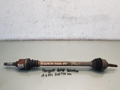 Привідний вал права peugeot 208 i 1.4 hdi фото №1