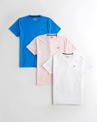 3-pack t-shirt koszulka HOLLISTER Abercrombie XL