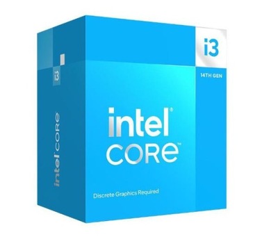 Procesor Intel Core i3-14100F BOX BX8071514100F