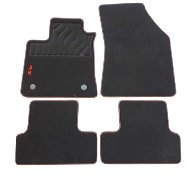 Коврики велюровые premium renault megane iv rs оригинальный номер фото №1