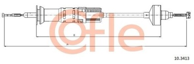 COFLE 10.3413 CIĘGŁO, УПРАВЛЕНИЕ СЦЕПЛЕНИЕМ