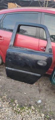 Двері лівий задня opel meriva a z20r голий чорні фото №1
