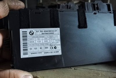 Mini one - cooper coupe r56 2007 модуль / блок керування cas фото №1