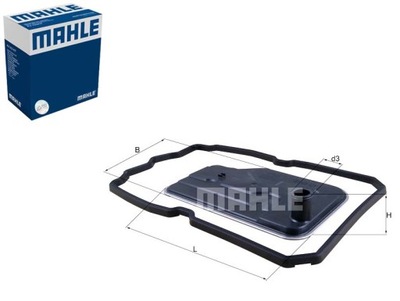 FILTRO ACEITES AUT.SKRZ.BIEG.DB 209 03- MAHLE  