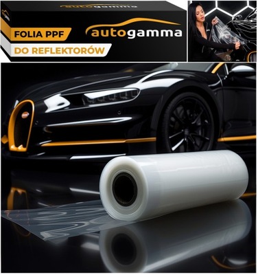 PLĖVELĖ PPF : REFLEKTORIŲ LEMPŲ AUTOMOBILINIŲ 31X100CM PREMIUM CLEAR 