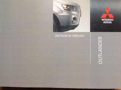 MITSUBISHI OUTLANDER 2010-2012 POLSKA MANUAL MANTENIMIENTO + RADIO NUEVO  