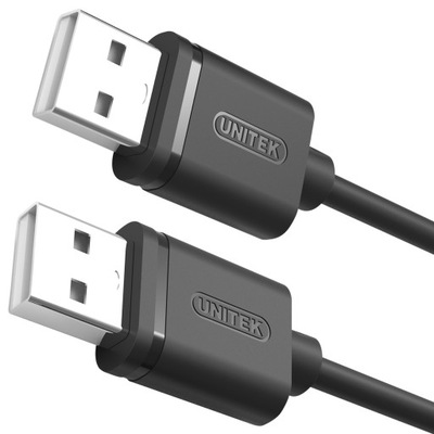 Unitek kabel USB USB 2.0 AM-AM 1,5m Y-C442GBK