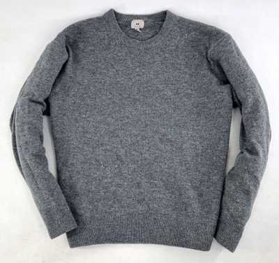 H&M Szary Sweter Wełna 2XL