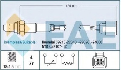 SONDA LAMBDA HYUNDAI  