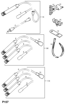 90449676 шланг зажигание оригинальный номер opel фото №1