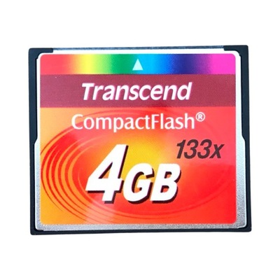 Karta pamięci CompactFlash Transcend 133x 4GB