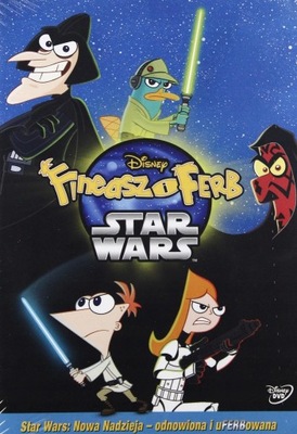 Fineasz i Ferb Star Wars DVD FOLIA