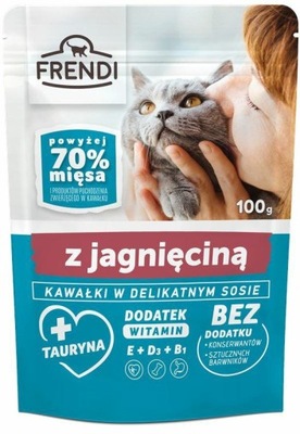 Frendi jagnięcina saszetka 100g