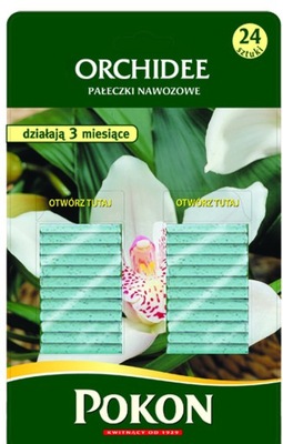 Pokon pałeczki 100 dni do orchidei / storczyków