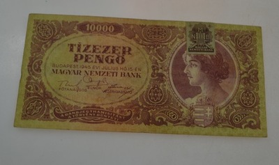 Węgry - Banknot - 10000 Pengo - 1945 rok