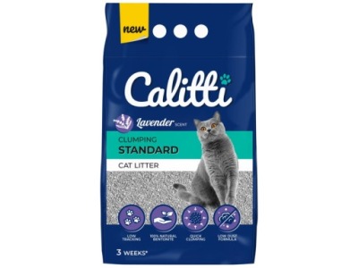 Żwirek dla kota CALITTI Standard Lavender 25 L