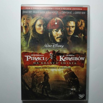 PIRACI Z KARAIBÓW: NA KRAŃCU ŚWIATA DVD