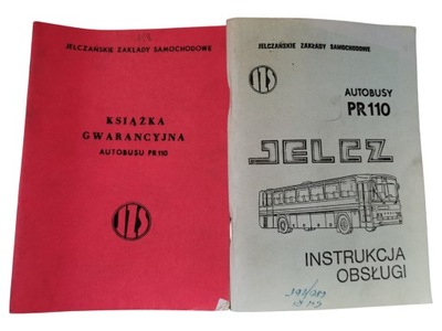 Książka gwarancyjna autobusu PR110 + INSTRUKCJA OBSŁUGI