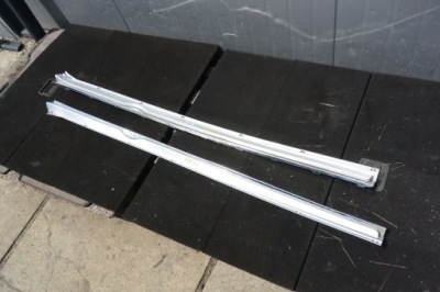 Молдинг порог левая правая tesla model s 12-16 фото №1