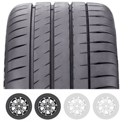 2X PADANGOS VASARINĖS 325/35R23 MICHELIN PULTELIS SPORT 4 S 