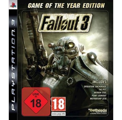 Fallout 3 Game Of The Year Edition (Essentials) (PS3) (UK)