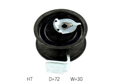 Skf ролик натяжителя audi a2 1.2 tdi 8z0 фото №1