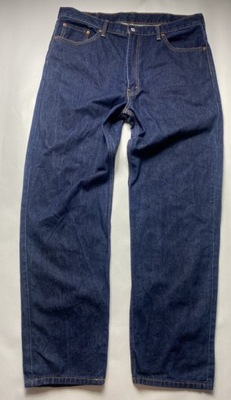 Levi's 550 STRAUSS LEVIS oryginalne granatowe Spodnie Jeansy W 40 L 35