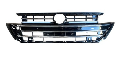 Arteon r-line lift решётка радиатора перед led хром czarna фото №1