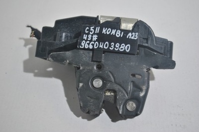 CERRADURA DE TAPA DE MALETERO CITROEN C5 II 9660403980  