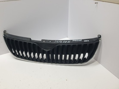 Решітка радіатора решітка радіатора skoda superb ii 3t0853668 фото №1