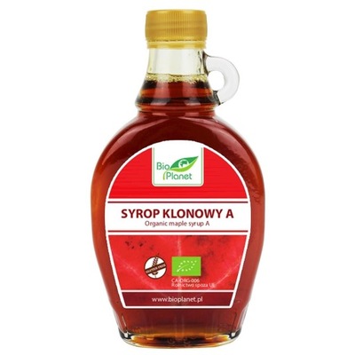 Syrop Klonowy typ A Bio 250ml - Bio Planet