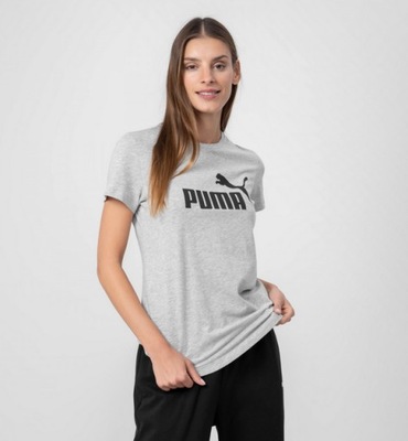 T-shirt KOSZULKA damska PUMA Ess Logo r. S