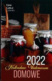 KALENDARZ ZDZIERAK VADEMECUM DOMOWE 2022