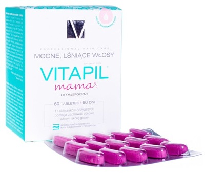 VITAPIL MAMA*60 TABL. MOCNE LŚNIĄCE WŁOSY