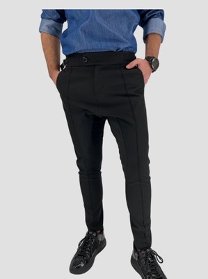 Spodnie Męskie Czarne/Black NEW XL
