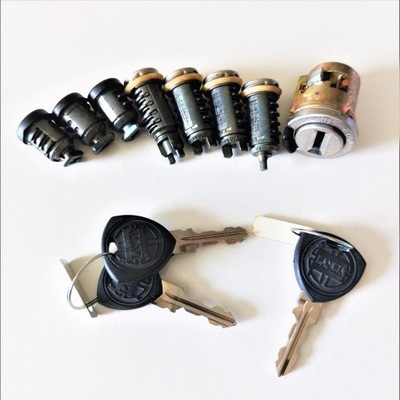 Набір вкладиші замка lancia dedra delta 176439080 фото №1