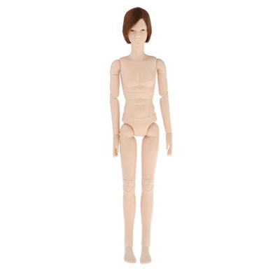 Body z peruką DIY 3D Brown