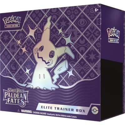 Pokemon TCG Scarlet and Violet Paldean Fates Elite Trainer Box