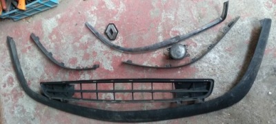 Renault laguna lift хром бампер передний перед фото №1