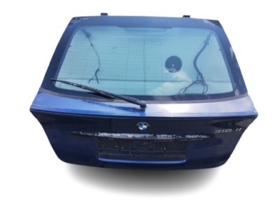 Bmw e46 compact кришка багажника багажника задня скло topasblau фото №1