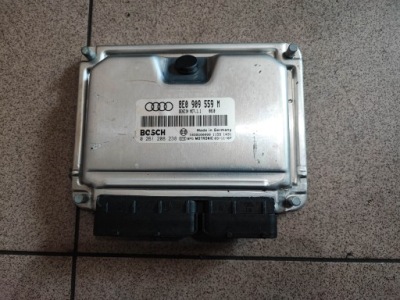 Бортовой компьютер двигателя audi a6 c5 3.0 asn multitronic фото №1