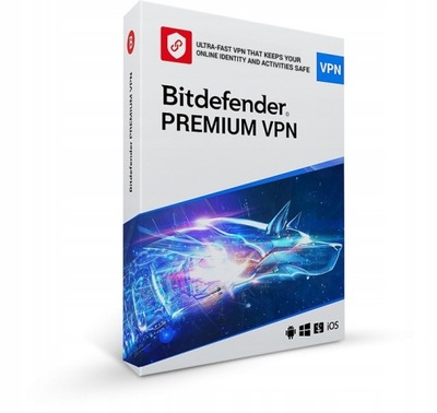 Bitdefender Premium VPN 10 ST. / 1 ROK NOWA