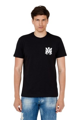 AMIRI T-shirt męski czarny z logo na plecach XXL