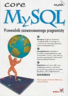 Core MySQL Przewodnik zaawansowanego programist
