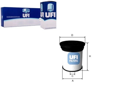 UFI FILTRE CARBURANT 04726067AA K IFG3003 PU7006 - milautoparts-fr.ukrlive.com