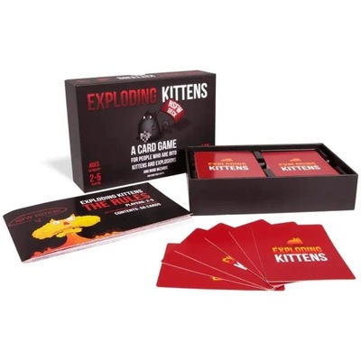 Exploding Kittens Family Game Card