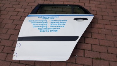Дверь задние задняя левая skoda fabia ii kombi 1026 фото №1