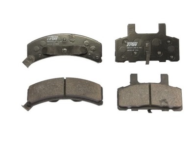 Тормозные колодки тормозные trw gdb1273 фото №1
