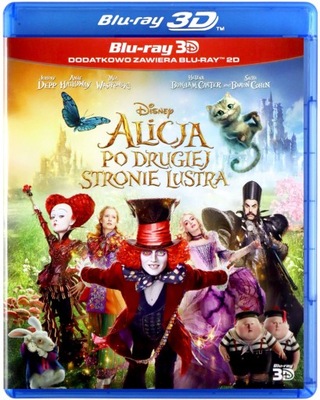 ALICJA PO DRUGIEJ STRONIE LUSTRA (BLU-RAY 3D)+(BLU-RAY)