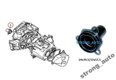 BLOQUE SILENCIOSO ROLLO CONJUNTO DE EMBRAGUE CITROEN 1.1 1.4 1.6 C2 C3 C4  